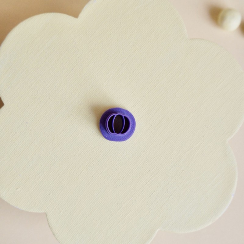 Cortador arcilla polimérica Halloween: mini calabaza - Lylo Tools