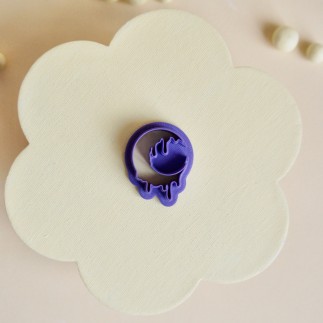 Cortador arcilla polimérica Halloween: luna derretida - Lylo Tools