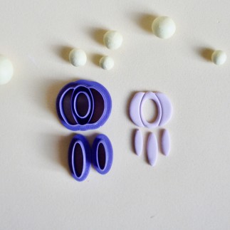 Set cortadores arcilla polimérica Halloween - calabaza