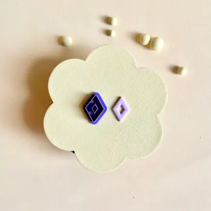 Cortador arcilla polimérica: rombo exterior - Lylo Tools