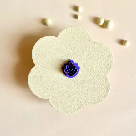 Cortador arcilla polimérica - óvalo art deco