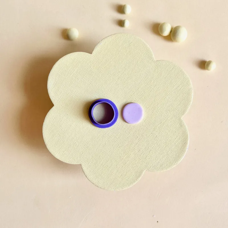 Cortador arcilla polimérica - círculo orgánico Cortador arcilla polimérica - círculo orgánico