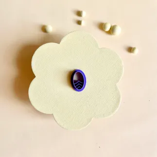 Cortador arcilla polimérica: óvalo con líneas - Lylo Tools