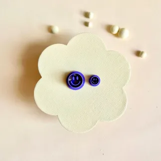 Cortador arcilla polimérica - carita feliz smiley