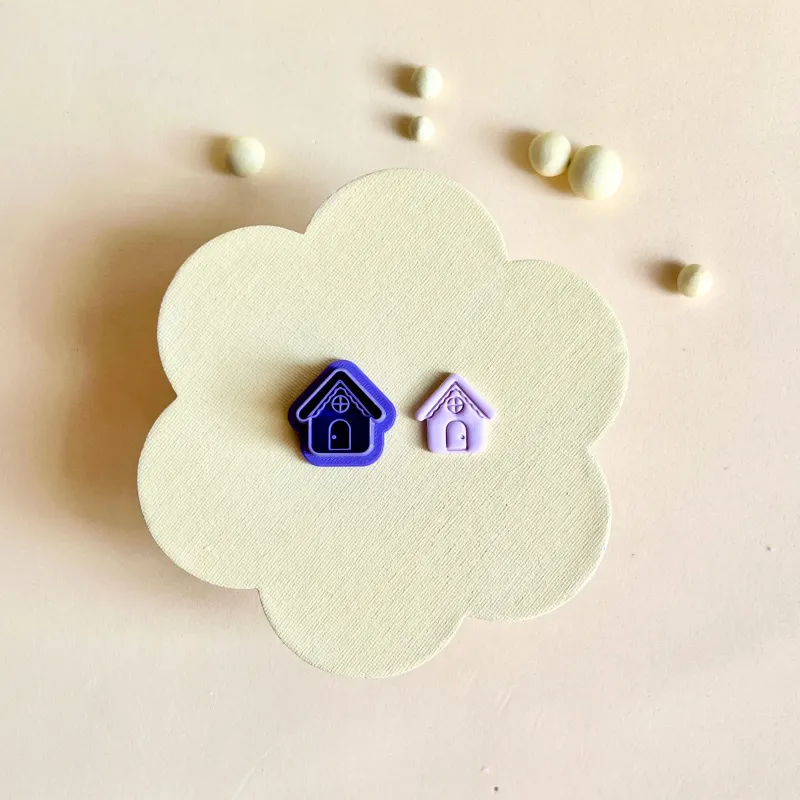 Cortador arcilla polimérica - casita de jengibre Cortador arcilla polimérica - casita de jengibre