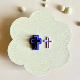 Cortador arcilla polimérica - Cruz solo exterior