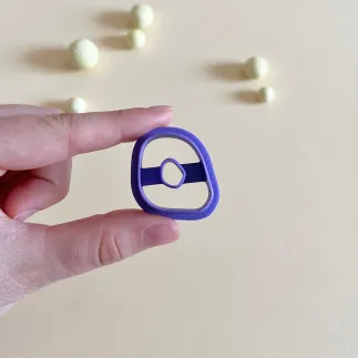 Cortador arcilla polimérica - arco orgánico solo exterior